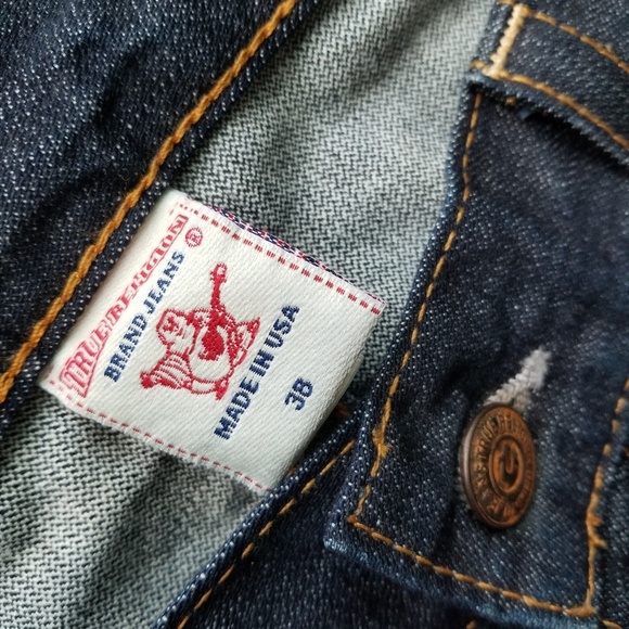 34 X 38 NWT True Religion Jeans - Picture 6 of 7